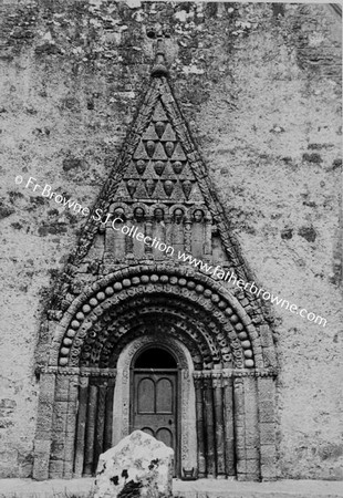 DOORWAY CLONFERT CATHEDRAL